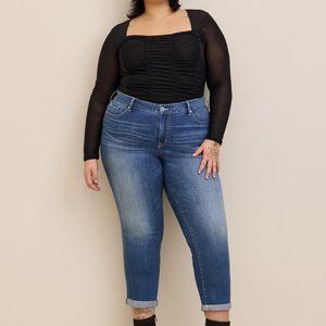 Torrid Boyfriend Straight Vintage Stretch jeans size 20 EXTRA TALL
